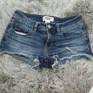 VS PINK jean shorts
